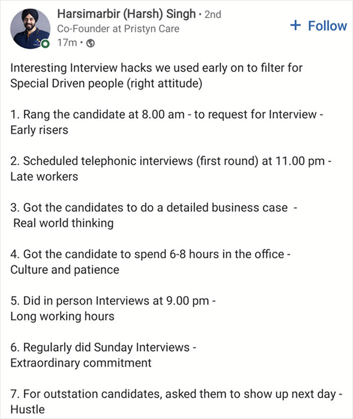 And Then He Wonders Why Employees Don’t Stay