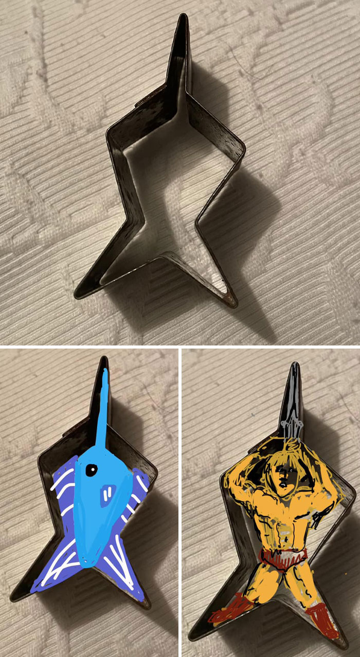 My Mum Found This And Can’t Work Out What It Is. Says She Has Been Like It For Years. Thought It Might Be A Holly Leaf Or Something