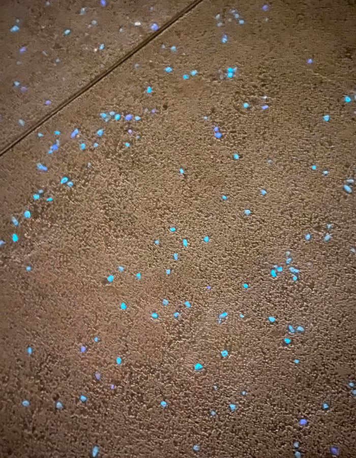 My Country Puts Phosphor Into Sidewalks So You Can See At Night
