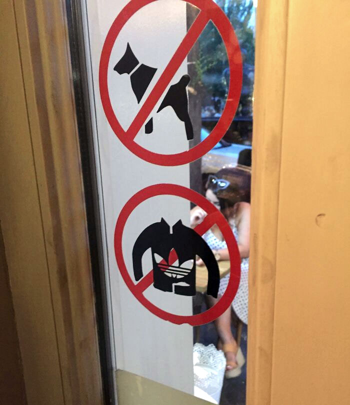 This Restaurant In Europe Doesn’t Allow Adidas Tracksuits