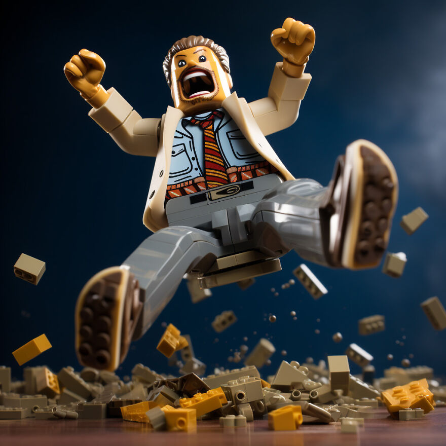 Last Night I Did The Fandango On A Piece Of LEGO!