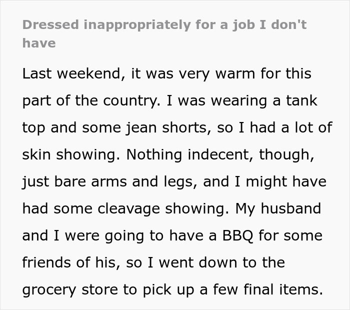 Woman Berated By Karen Over Her &ldquo;Shameful&rdquo; Outfit, Watches Her Audacity Change To Embarrassment