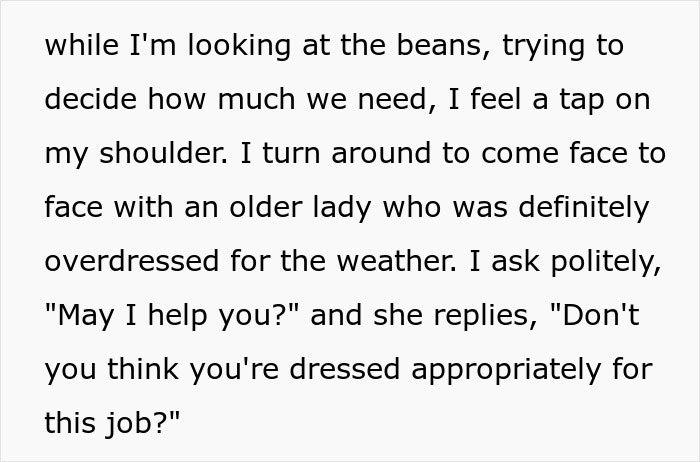 Woman Berated By Karen Over Her &ldquo;Shameful&rdquo; Outfit, Watches Her Audacity Change To Embarrassment