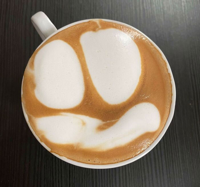 My Face When I Over-Aerate The Milk And Still Fail At Latte Art