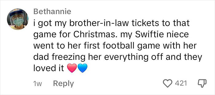 Men Keep Whining About Taylor Swift At NFL Games, This Dad Came Online To Tell Us Why They Shouldn’t Men Keep Whining About Taylor Swift At NFL Games, This Dad Came Online To Tell Us Why They Shouldn’t
