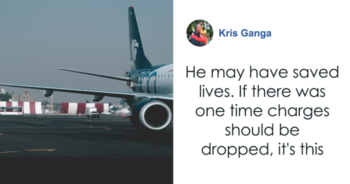 Man Praised For Opening Plane’s Emergency Exit And Walking Onto Its Wing “To Protect Everyone”