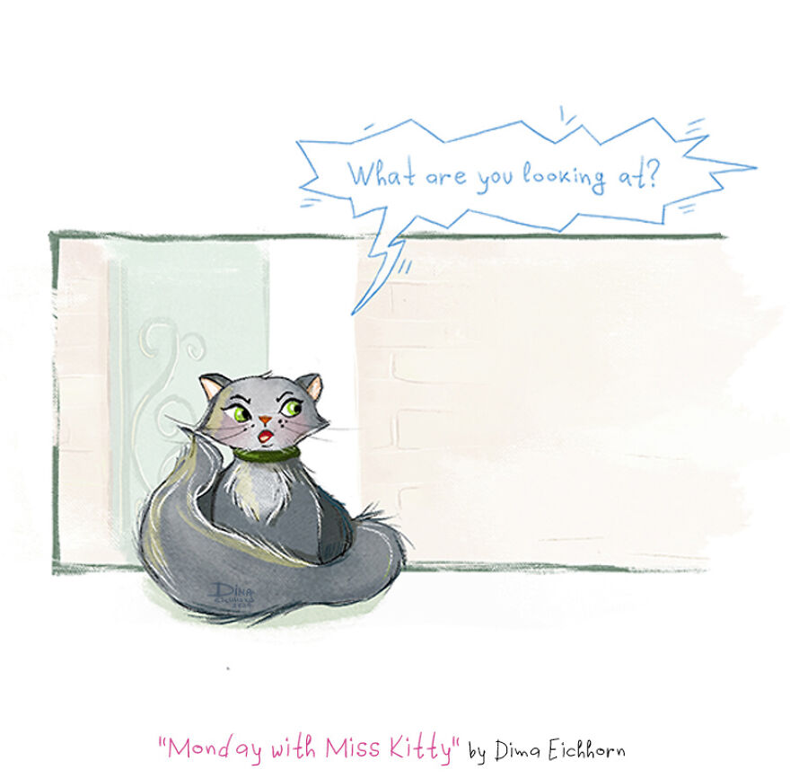 I Wrote And Illustrated A Book About A Day In The Life Of A Cat!
