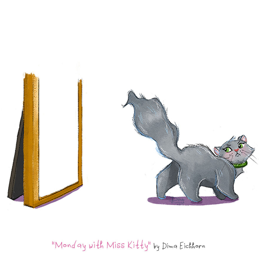 I Wrote And Illustrated A Book About A Day In The Life Of A Cat!