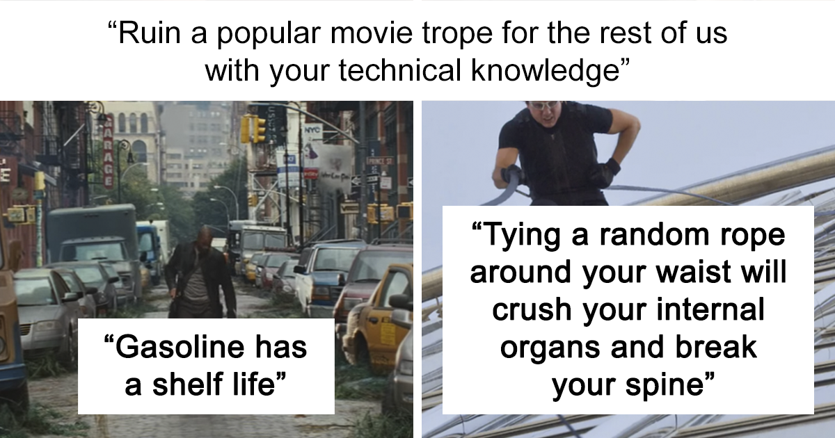 Reality Check: 45 Movie Tropes That Make Absolutely Zero Sense | Bored Panda