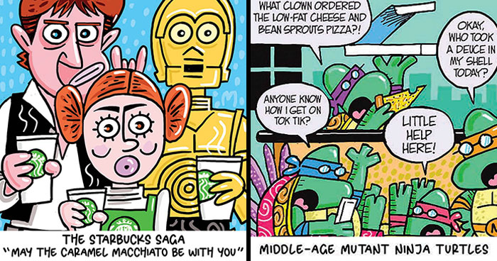 I Enjoy Making Fun Of American Pop Culture And The Woke, And Here Are 23 Comics I Created