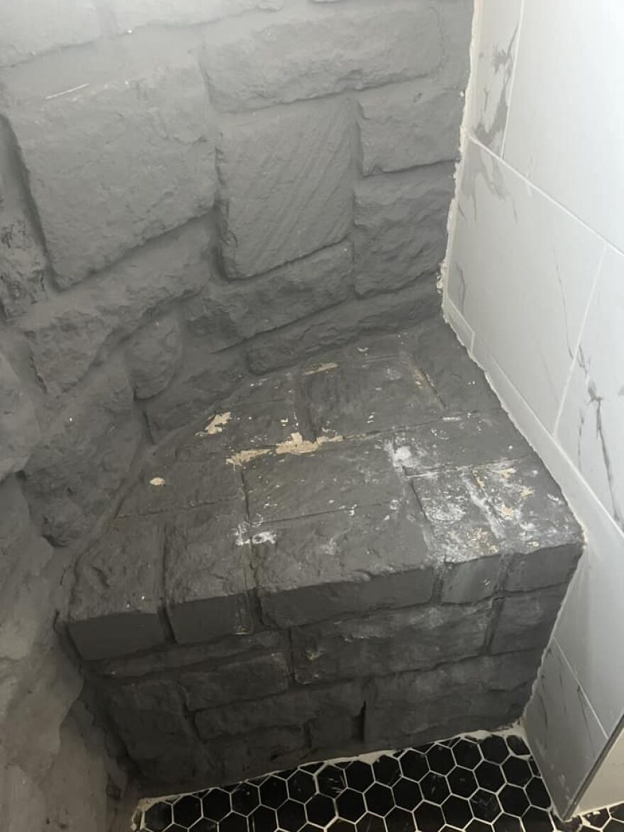 A Shower In A House I Rented On Vacation