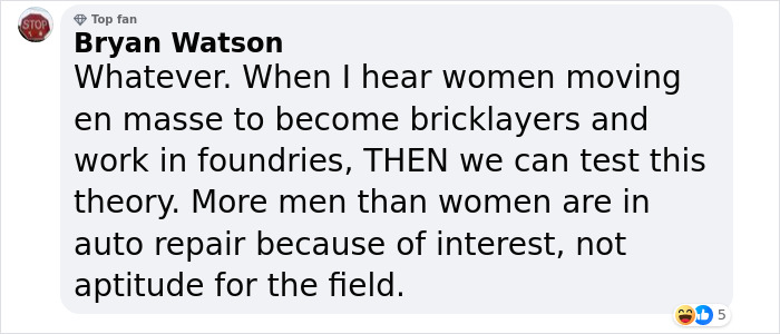 Folks Online Point Out Numerous Fields Which Became 'Soft' After Women Started Working There