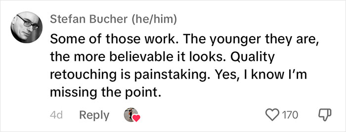 Person Shows Off How Unfair Media Is By Photoshopping 17 50-Something Men The Same Way Women Are