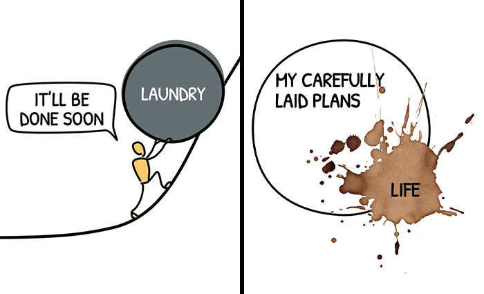 This Guy Creates Motivational Illustrations Aiming To Help People Focus On The Positive (25 New Pics)