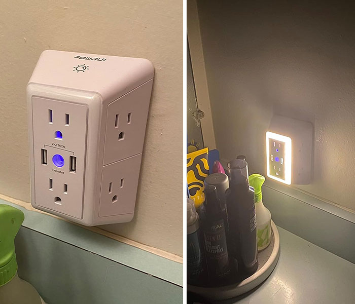 Welcome To Plug And Play Paradise! By Day, Charge All The Things; By Night, Follow The Glow