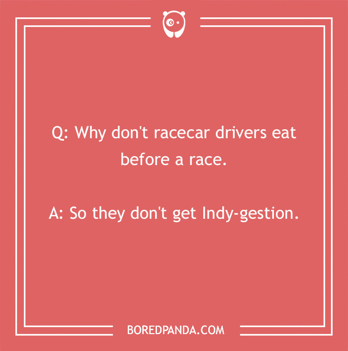 140 Racing Jokes That'll Drive You Mad With Laughter