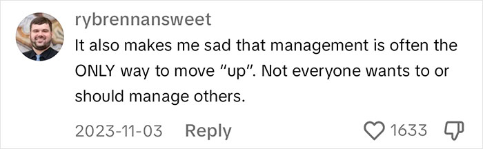 Woman Breaks Down Why Nobody Wants To Be A Manager Anymore, Goes Viral Woman Breaks Down Why Nobody Wants To Be A Manager Anymore, Goes Viral