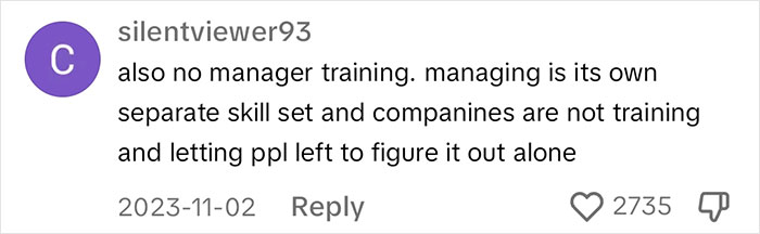 Woman Breaks Down Why Nobody Wants To Be A Manager Anymore, Goes Viral Woman Breaks Down Why Nobody Wants To Be A Manager Anymore, Goes Viral