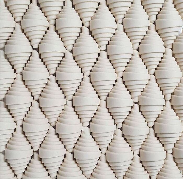 The Croissants Are Evenly Arranged Into A Perfect Shape Waiting To Be Baked