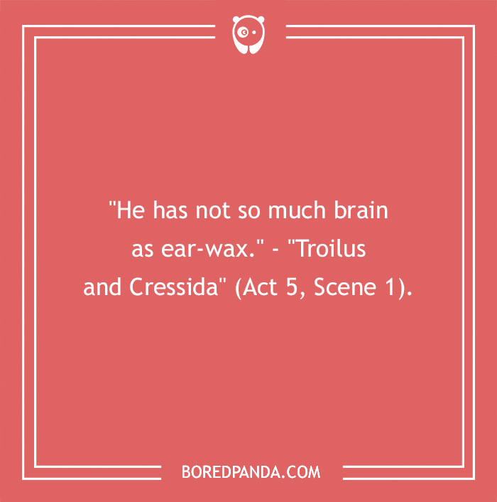 100 Shakespeare Insults That Are A Blast To Read