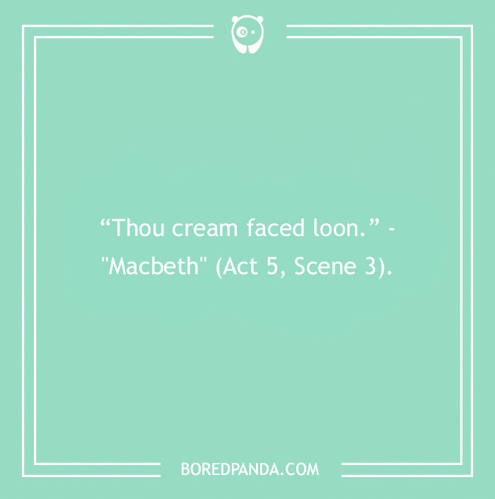 100 Shakespeare Insults That Are A Blast To Read