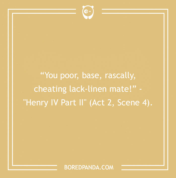 100 Shakespeare Insults That Are A Blast To Read