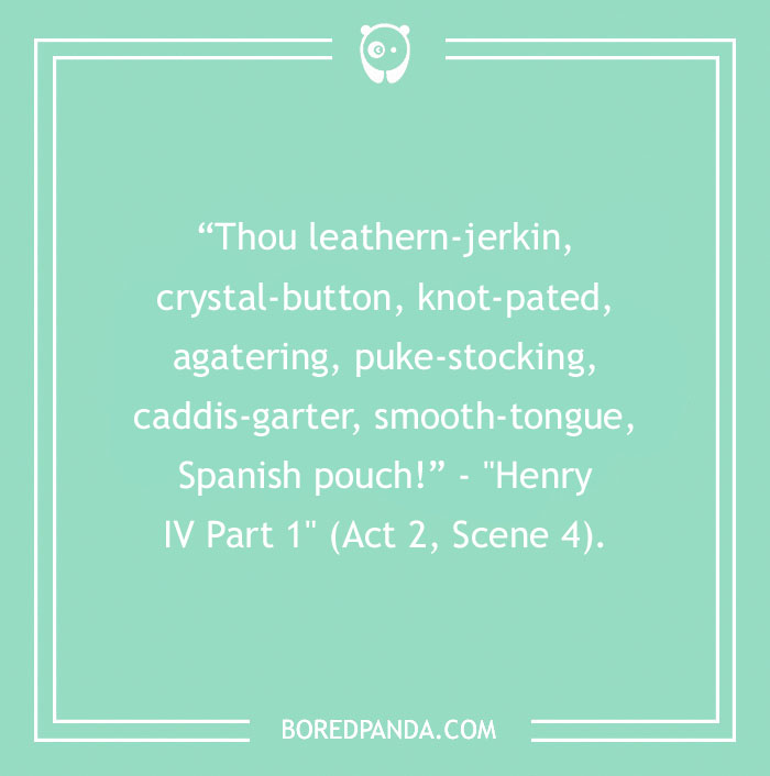 100 Shakespeare Insults That Are A Blast To Read