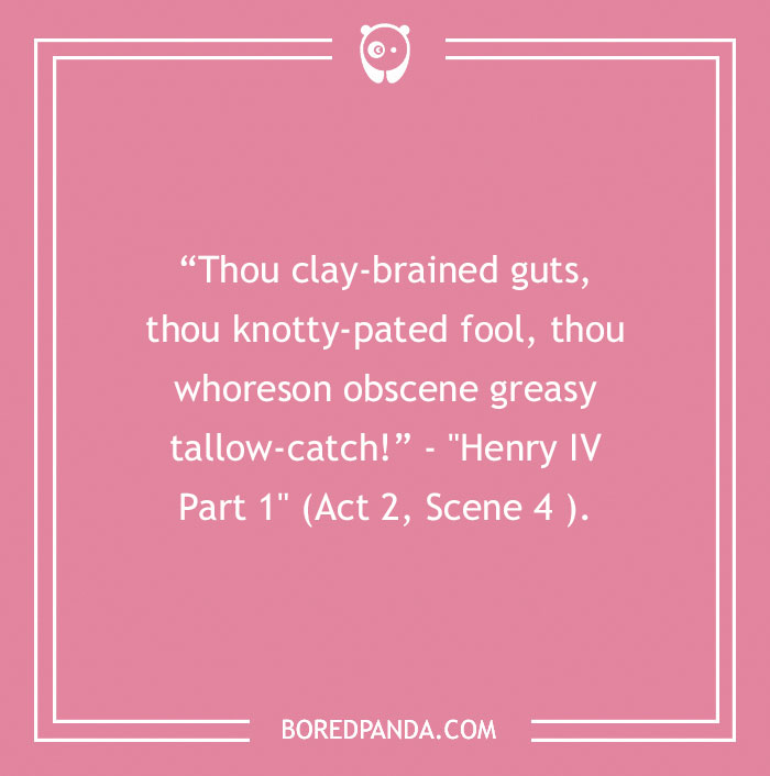 100 Shakespeare Insults That Are A Blast To Read