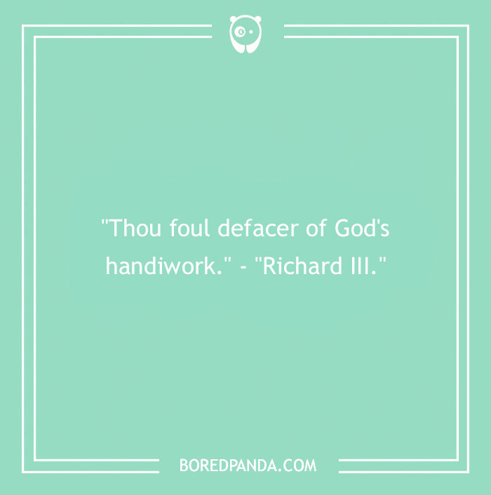 100 Shakespeare Insults That Are A Blast To Read