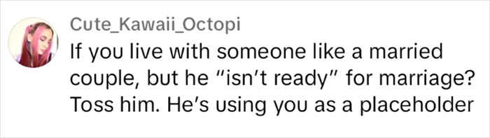 Woman Asks If It&rsquo;s Stupid To Wait For BF To Marry Her, Gets A Reality Check