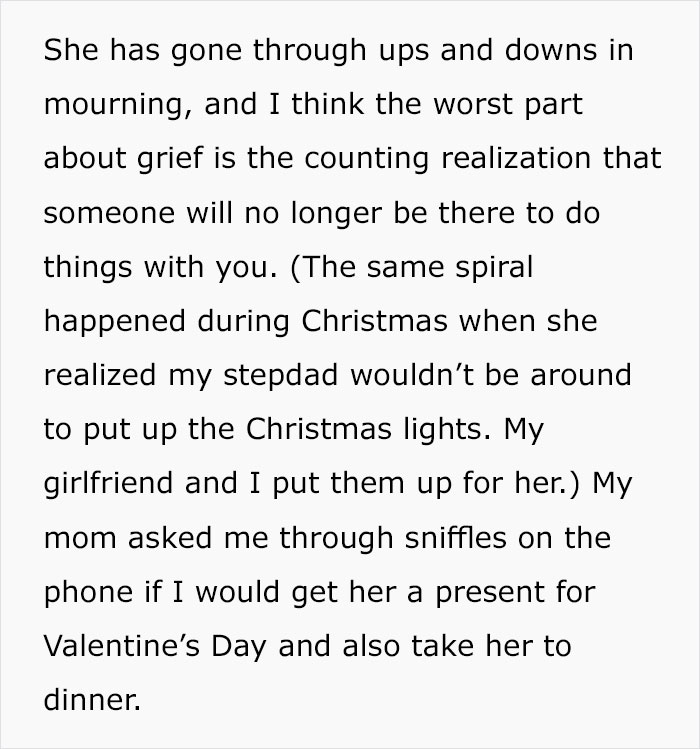 Guy Asks If He&rsquo;d Be A Jerk To Spend Valentine&rsquo;s With Mom Instead Of GF, Gets A Reality Check