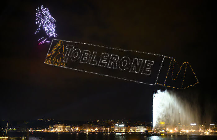 The Drone Show Was Amazing