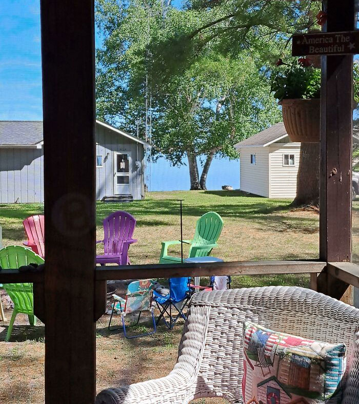 The Way It Looks Like We Are On A Cliffside, Not The Lakeside