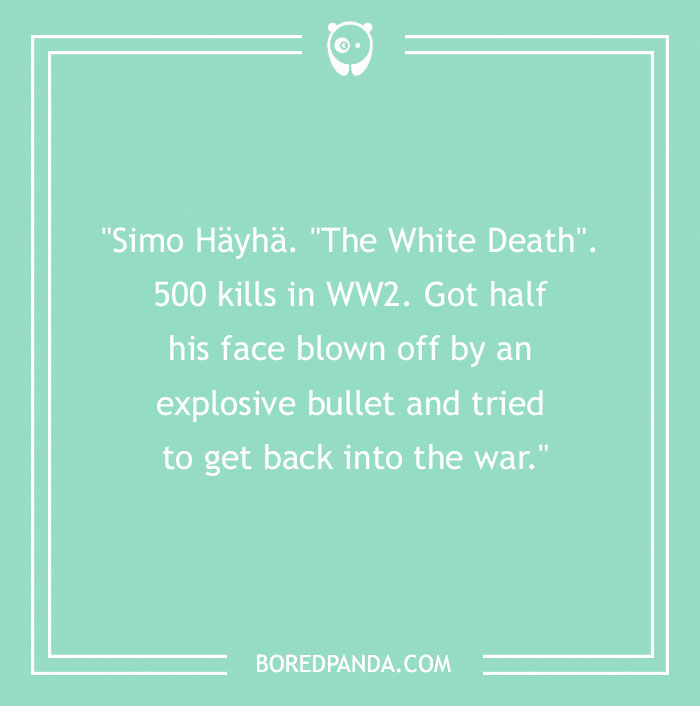 73 Of The Toughest People In History As Shared In This Online Thread