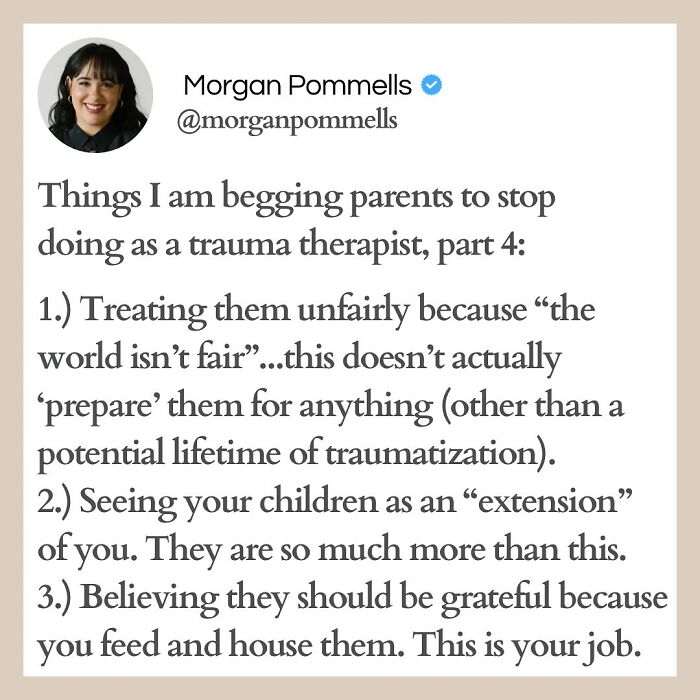 "I Am Begging Parents To Stop": Therapist Lists The Absolute Worst Behaviors That Cause Trauma "I Am Begging Parents To Stop": Therapist Lists The Absolute Worst Behaviors That Cause Trauma