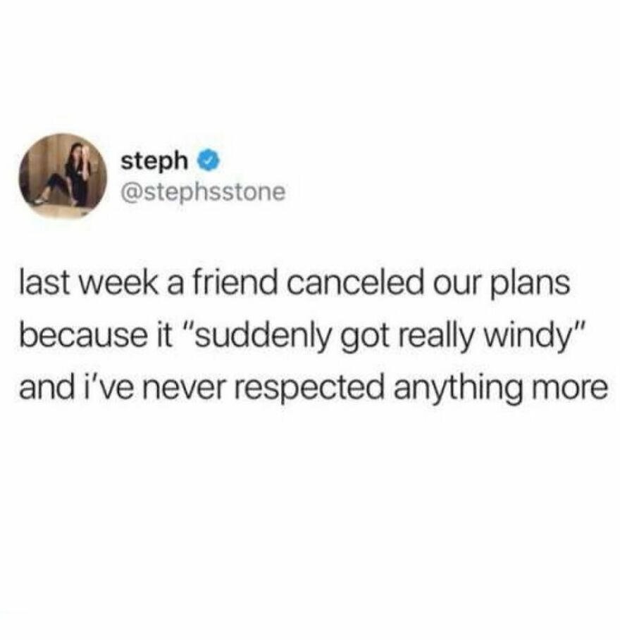 Weather Exists So I Fear I Shan’t Be Making It To Work Today @stephsstone