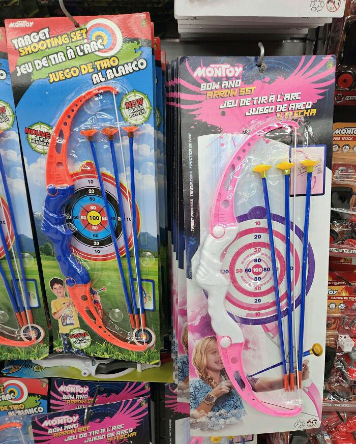 Gendered Bow And Arrows