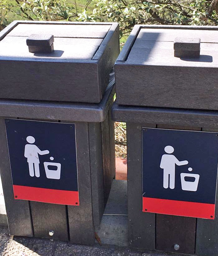 Gendered Garbage Cans