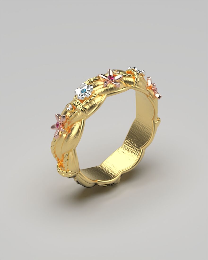 I Created Disney Princesses- Inspired Conceptual Jewelry Pieces.