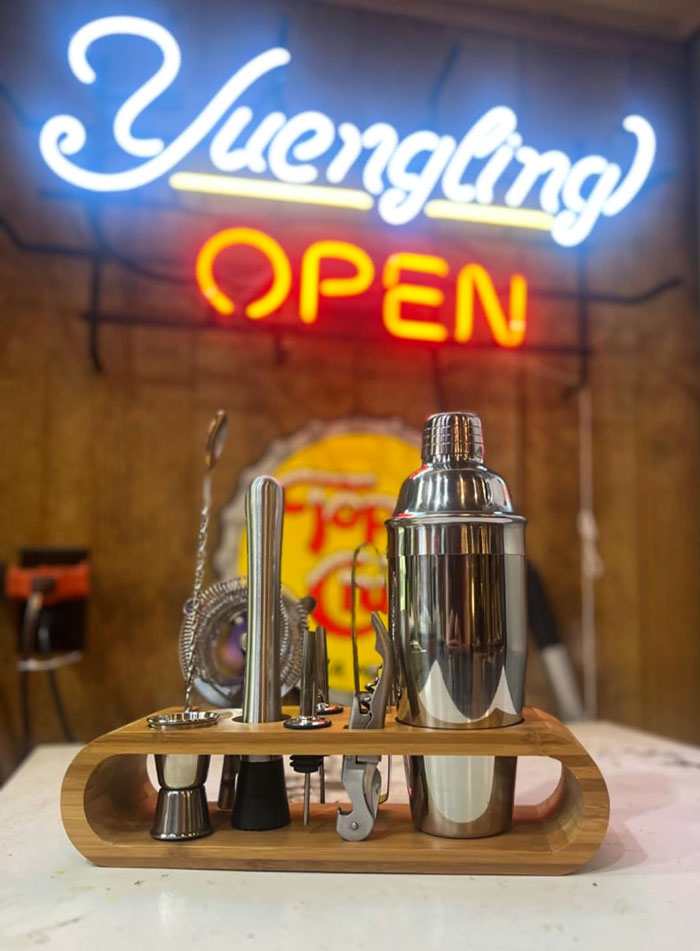 Upgrade His Home Bar Game With This Top-Notch Mixology Bartender Kit - The Ultimate Treat For Cocktail Crafting Connoisseurs And Beginners Alike!