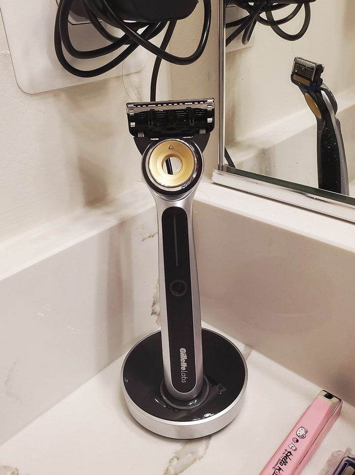 Boost His Morning Routine With This Gillette Heated Razor Starter Kit – Offering A Hot-Towel-Shave Feel At Home And The Convenience Of Wireless Charging