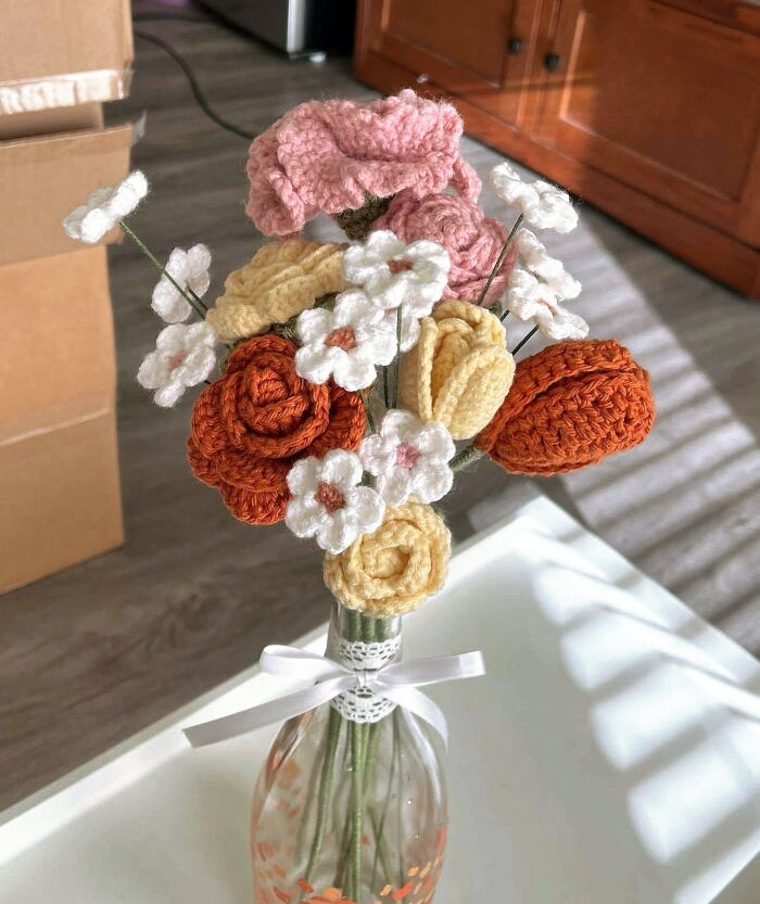 Made These Flowers For My Girlfriend