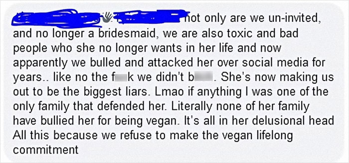 Vegan Bride Uninvites All Meat-Eaters, Goes Viral For All The Wrong Reasons