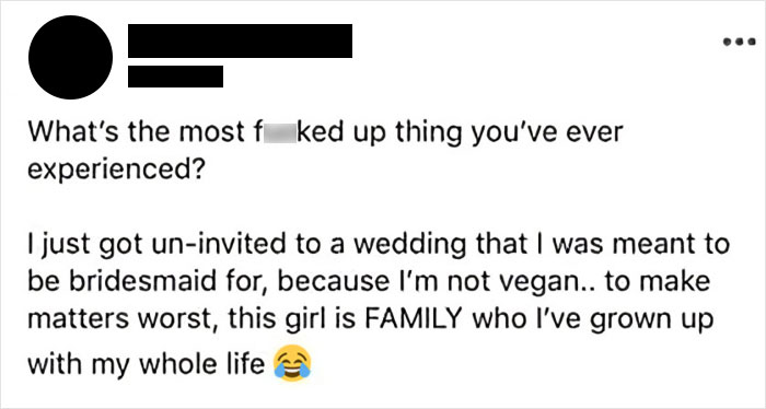 Vegan Bride Uninvites All Meat-Eaters, Goes Viral For All The Wrong Reasons