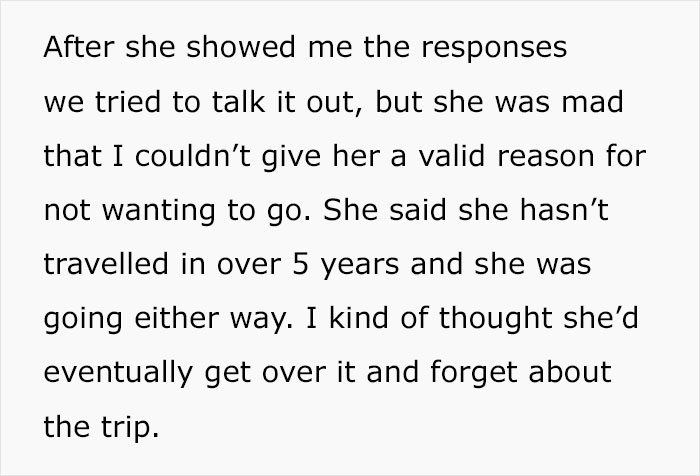 Husband Refuses To Go On A 10-Year-Anniversary Trip With Wife, She Goes With Another Man