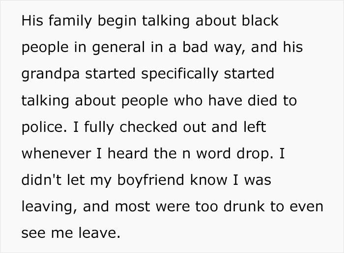 &ldquo;They Weren't Being Racist To You&rdquo;: Guy Defends Racist Family, Ends Up Single