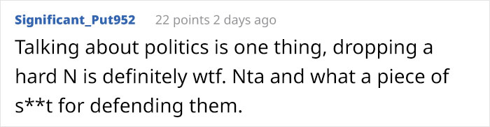 &ldquo;They Weren't Being Racist To You&rdquo;: Guy Defends Racist Family, Ends Up Single