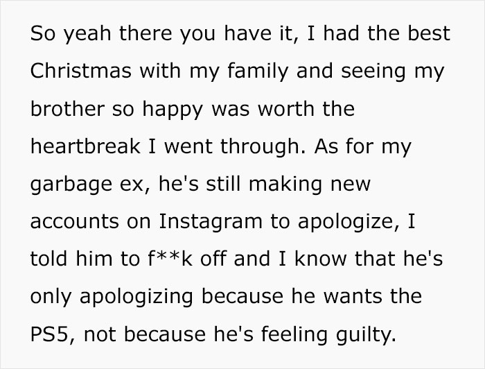 &ldquo;I Trusted My Boyfriend A Lot But She Came With Receipts&rdquo;: Guy Loses GF And PS5 After Christmas