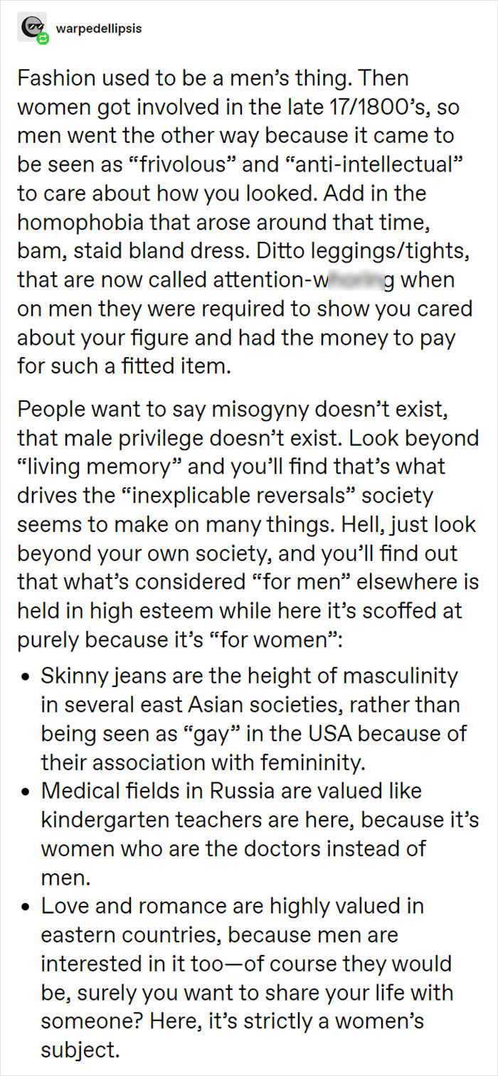 Folks Online Point Out Numerous Fields Which Became 'Soft' After Women Started Working There