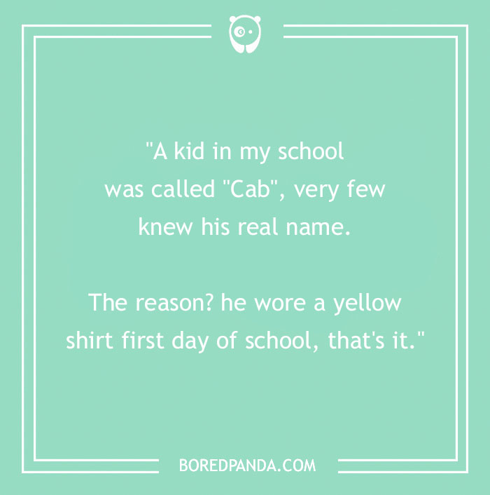 81 Worst Nicknames People Have Given To Others, As Shared By People In This Online Community